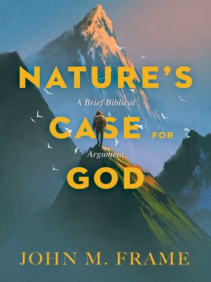 cover image of Nature's Case for God